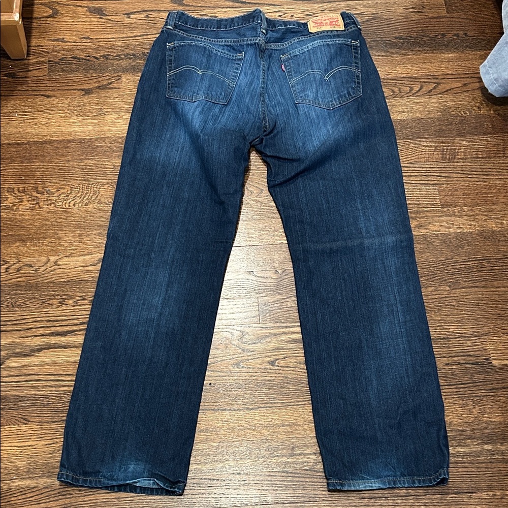 Levi's Dark Blue Relaxed Fit Jeans